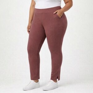 32 Degrees Cool Pink High Rise Leggings Soft Stretch Activewear Yoga Pants XL